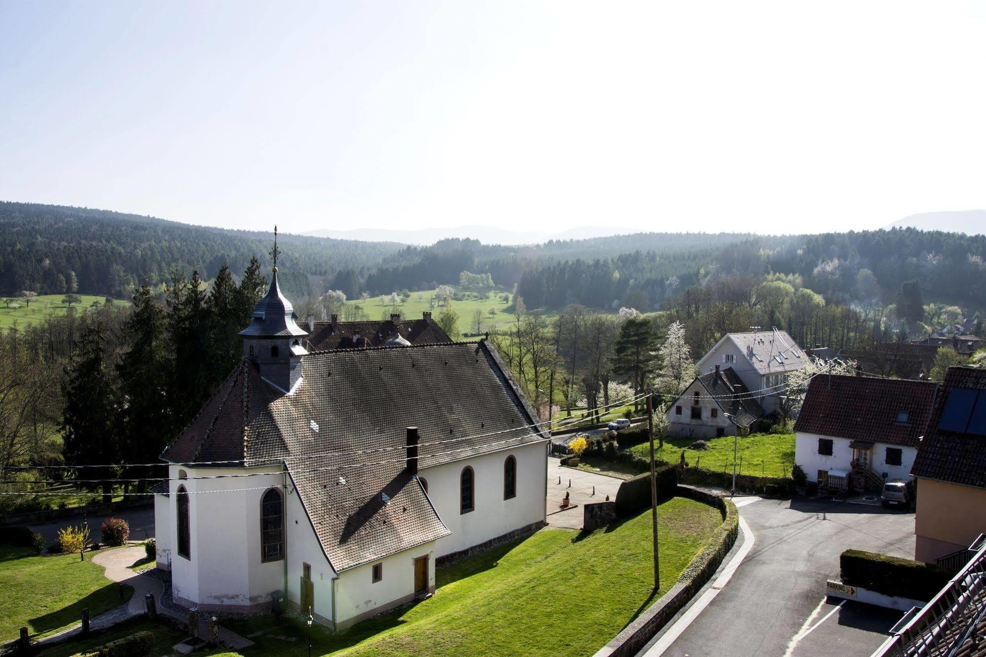 Hotel Spa Et Restaurant Au Chasseur Birkenwald Esterno foto